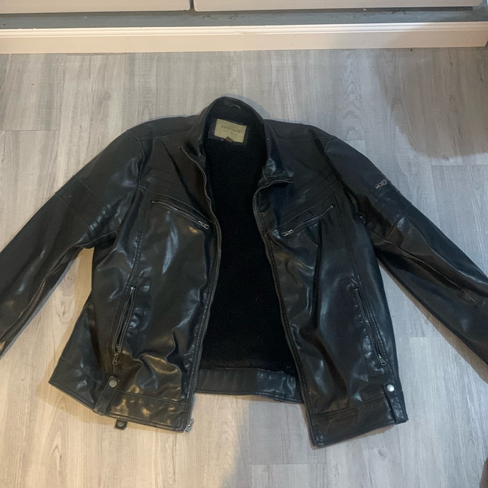 Leather jacket